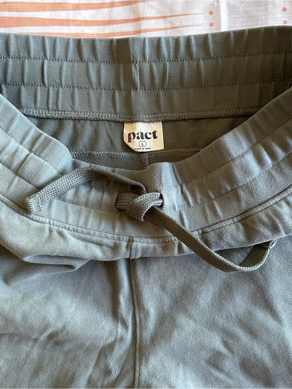 PACT Drawstring Sweatpants - New - Picture 2 of 2